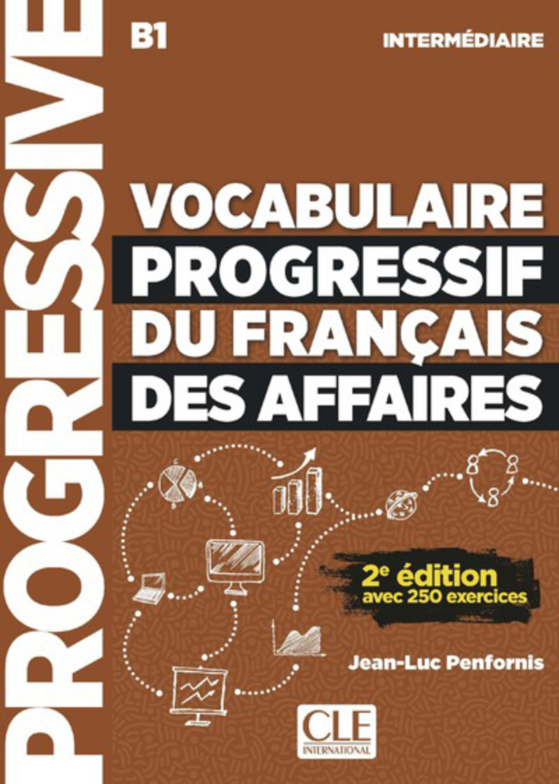 Vocabulaire progressif du francais des affaires Niveau intermediaire + CD 2eme edition Nouvelle couverture