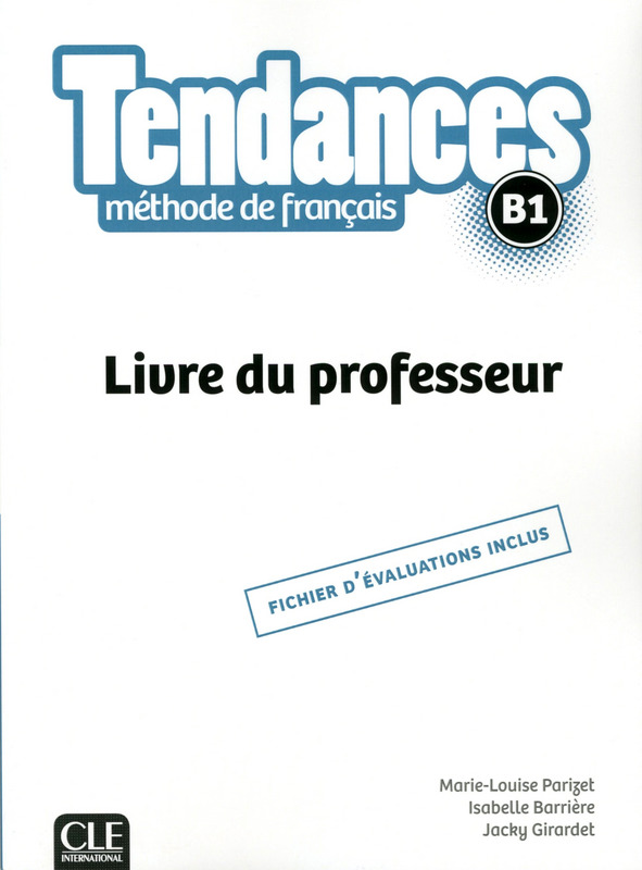Tendances B1  Livre du professeur