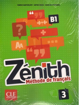 Zenith 3 Methode de francais B1