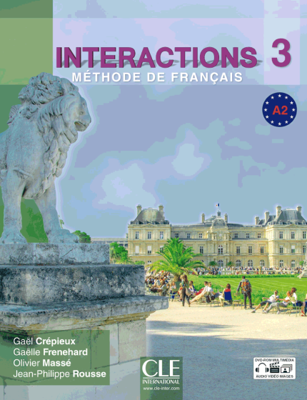 Interactions 3 - Niveau A2 - Livre de l'eleve + DVD Rom