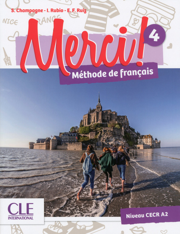Merci! 4 Livre de l'eleve + DVD Niveau A2