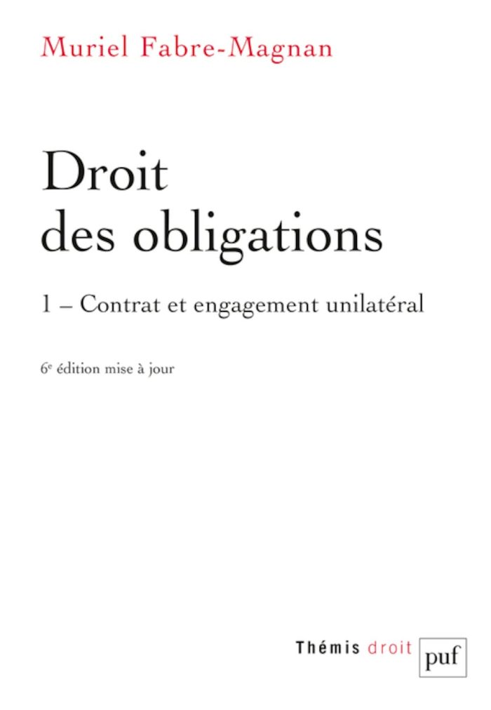 Droit des obligations Droit des obligations