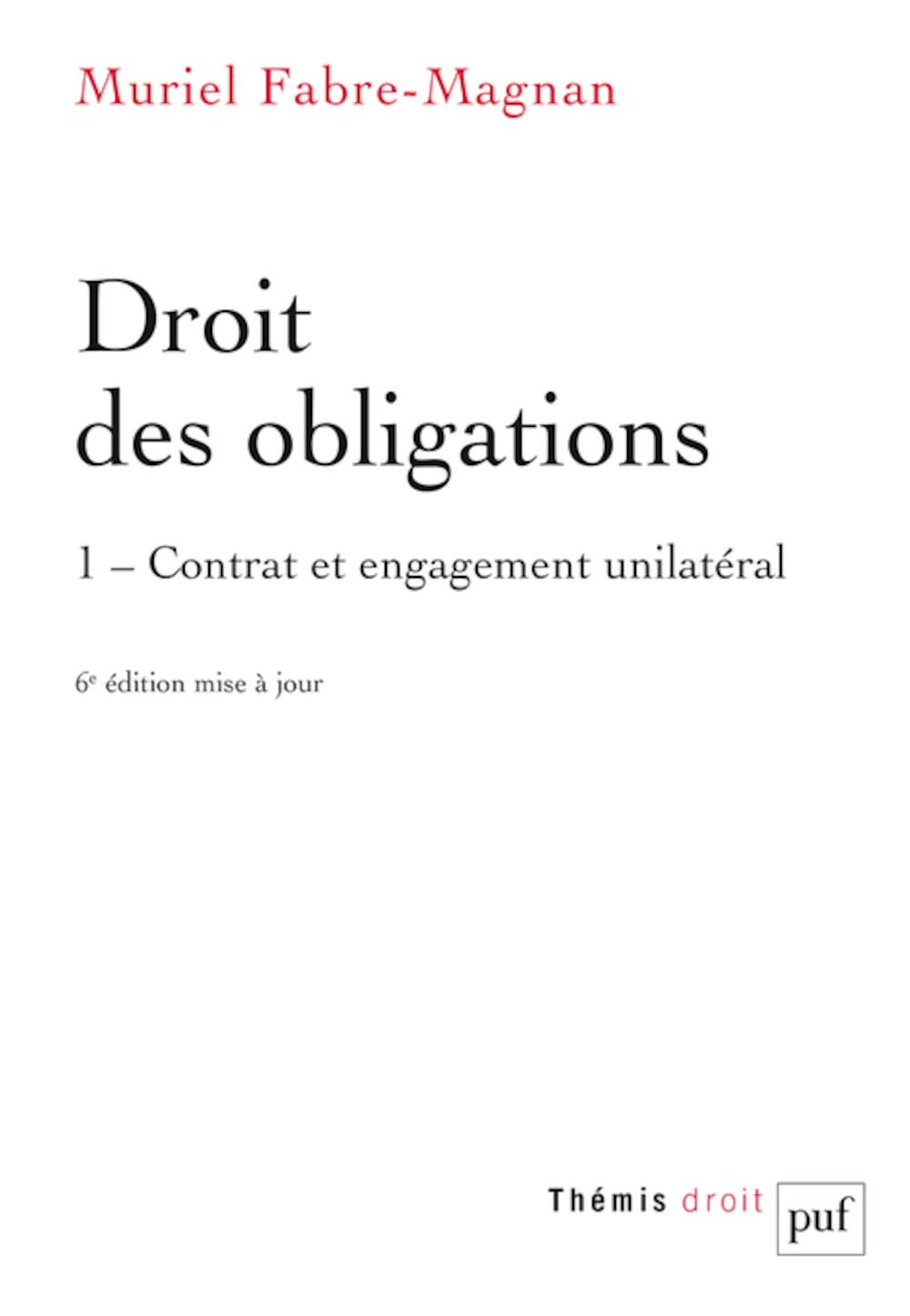 Droit des obligations