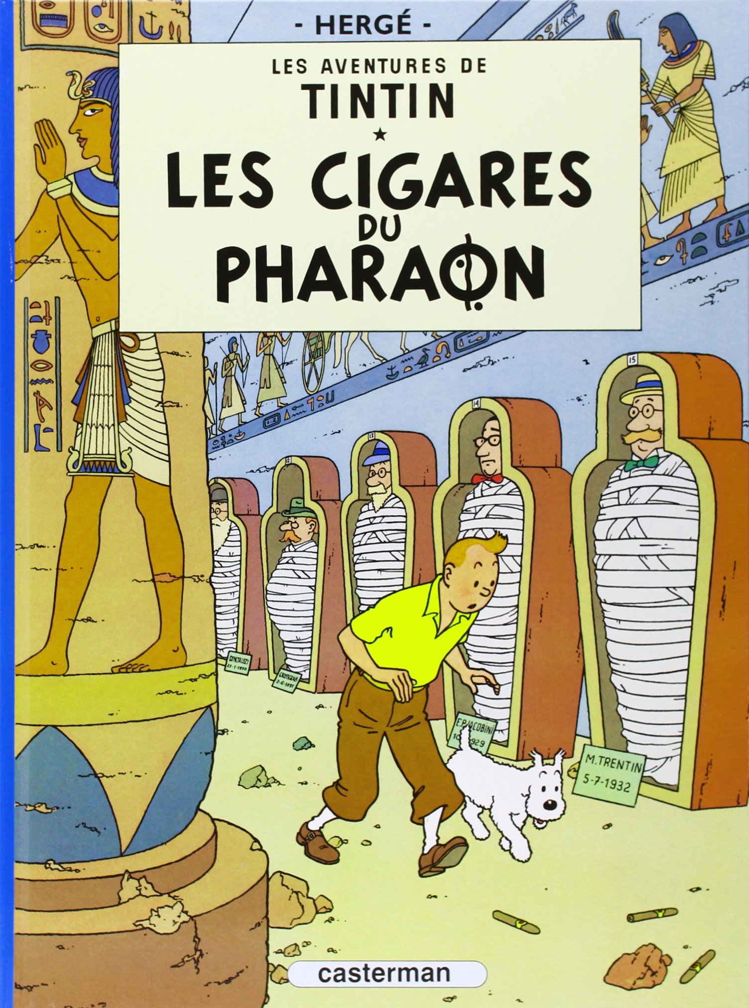 Tintin et les Cigares du Pharaon No4