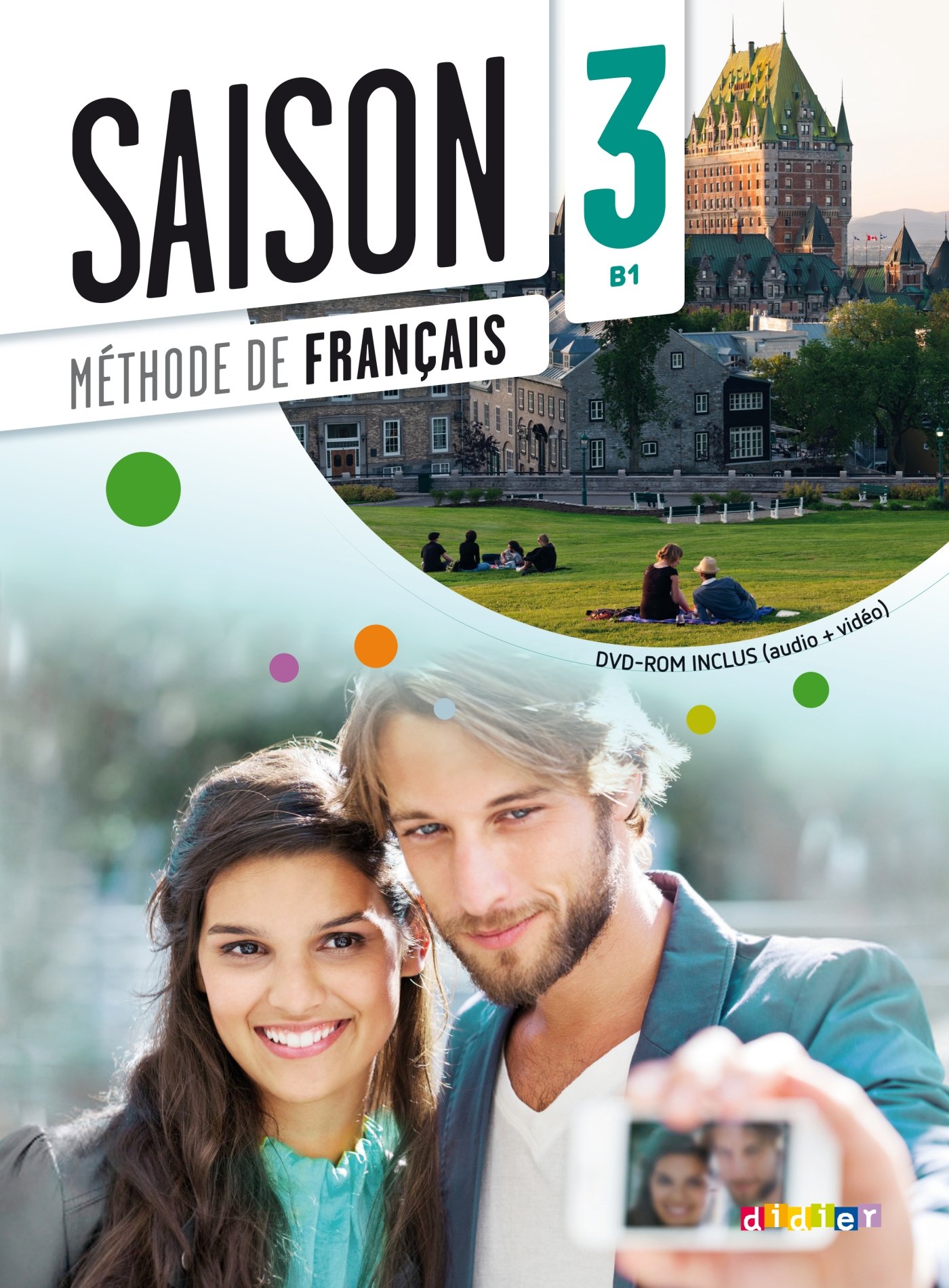 Saison 3 Methode de Francais + CD audio + DVD
