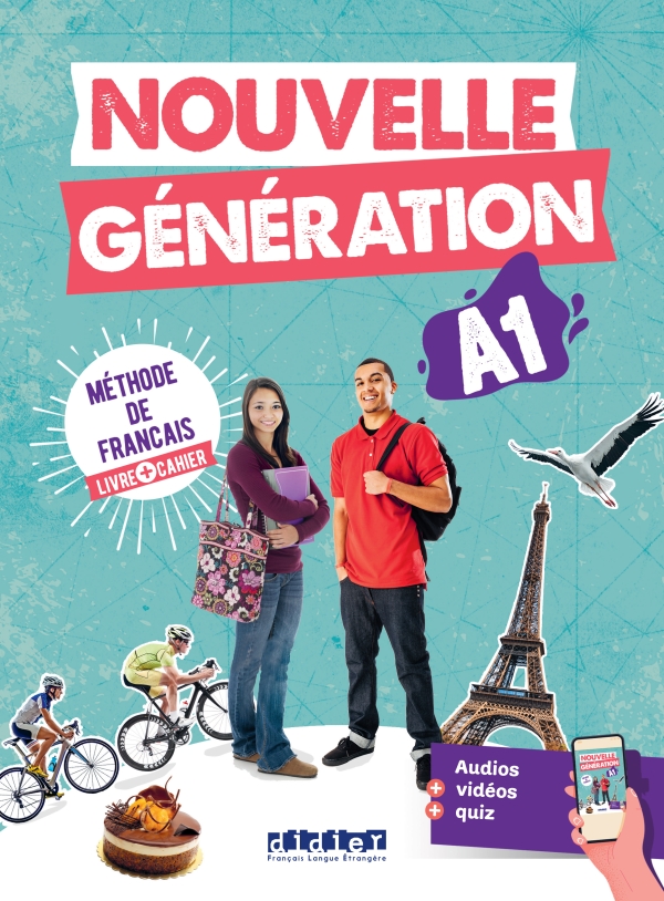Nouvelle Generation A1 Methode de Francais+ Cahier + app