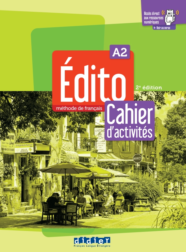 Edito A2 Cahier d'activites +  didierfle.app 2e Edition