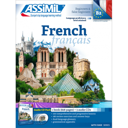 French Superpack with CD's Langue maternelle : ANGLAIS Langue etudiee : FRANCAIS