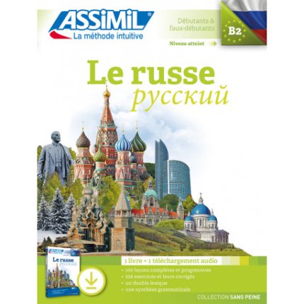 Assimil le Russe Pack 1 livre + fichiers mp3 en telechargement Langue maternelle : FRANCAIS Langue etudiee : RUSSE