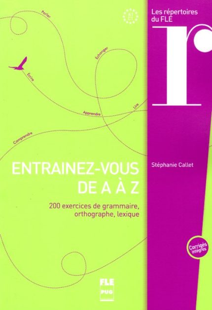 Entrainez vous de A a Z Corriges integres
