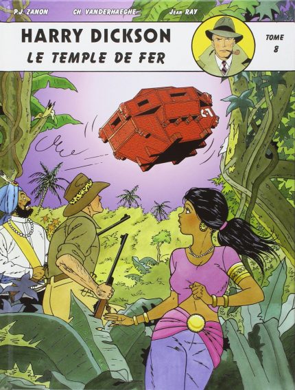 Harry Dickson Le temple de fer tome 8
