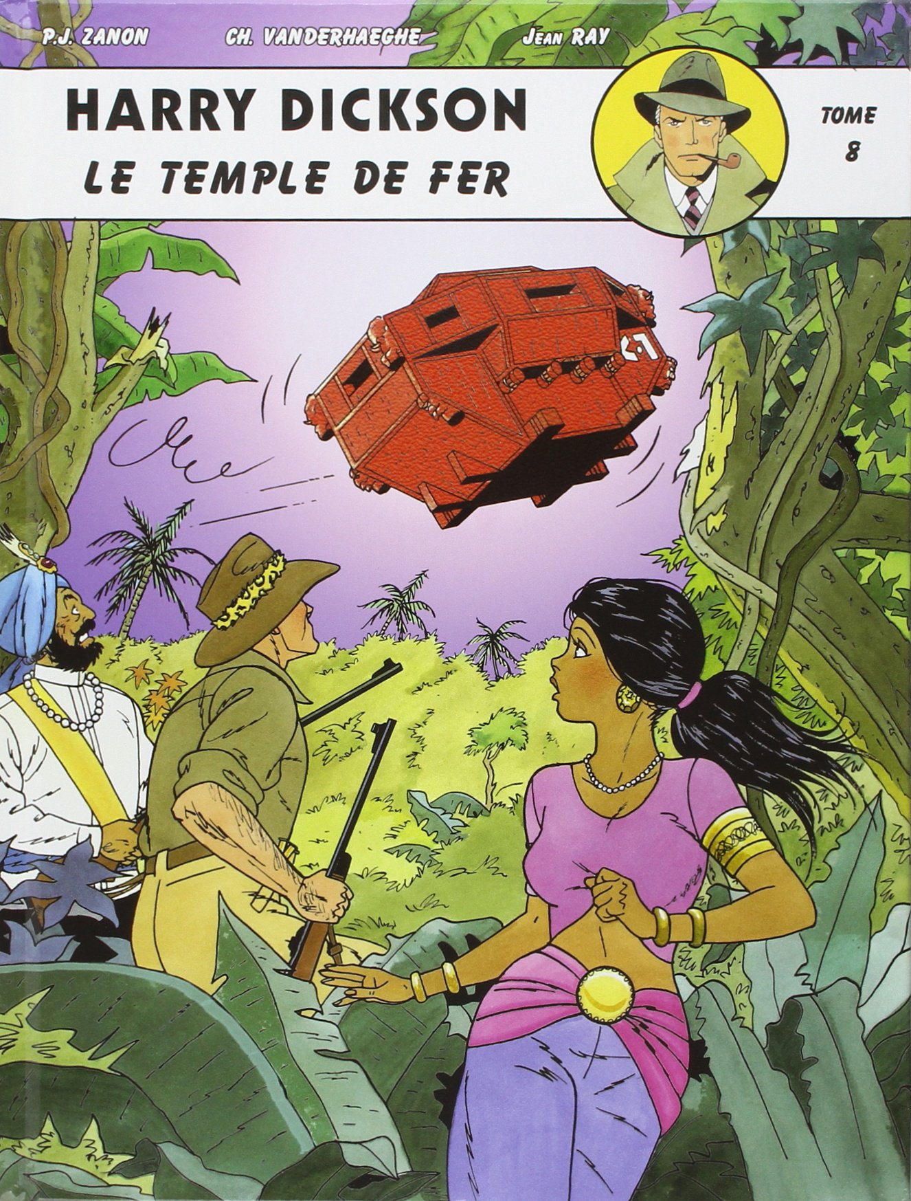 Harry Dickson Le temple de fer tome 8