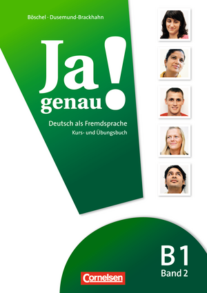 Ja genau ! B1 Band 2  Kurs- und Ubungsbuch mit Losungen und Audio-CD