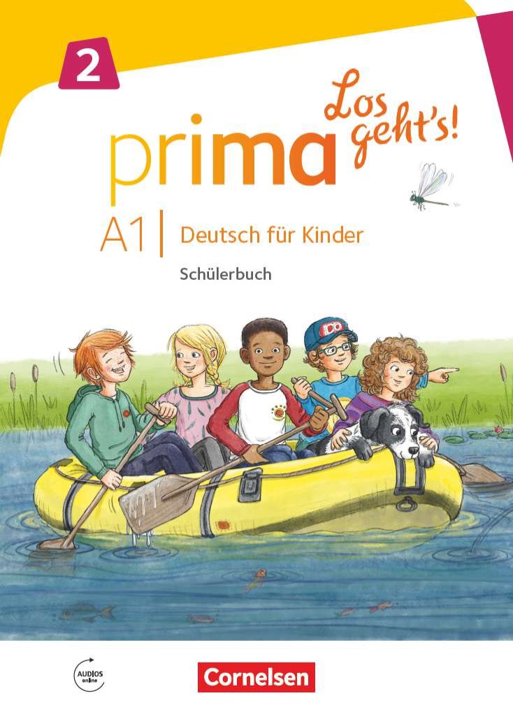 Prima - Los geht's! A1.2 - Schulerbuch mit Audios online Band 2