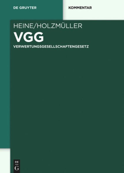 VGG Verwertungsgesellschaftengesetz