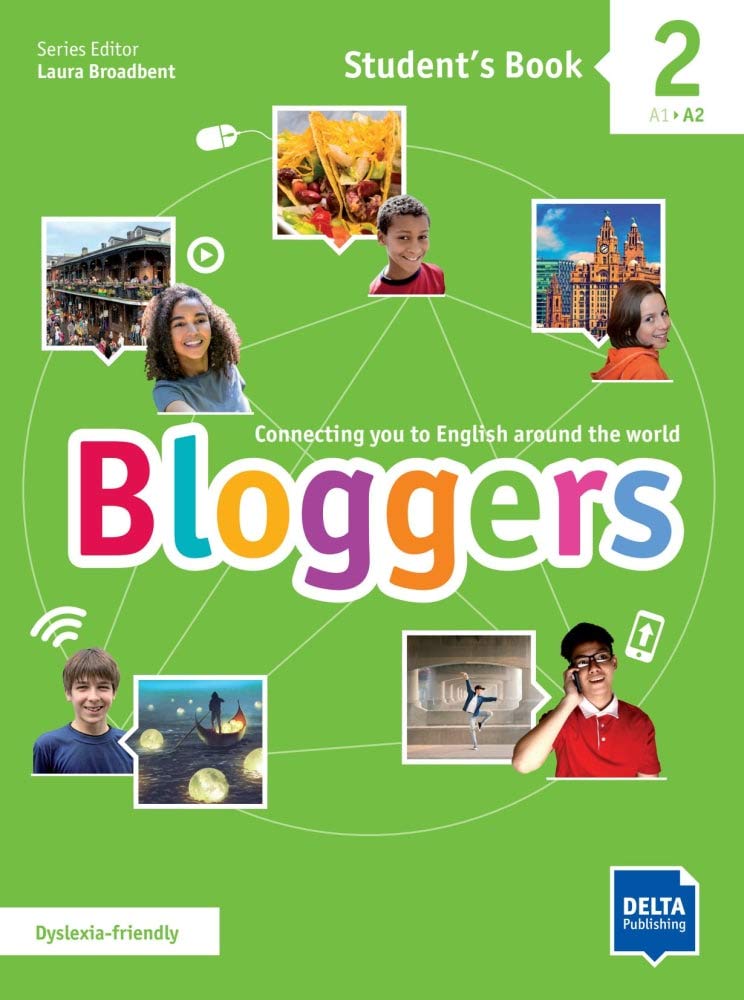 Bloggers 2 A1 - A2 Student’s Book + Delta Augmented + Online Extras
