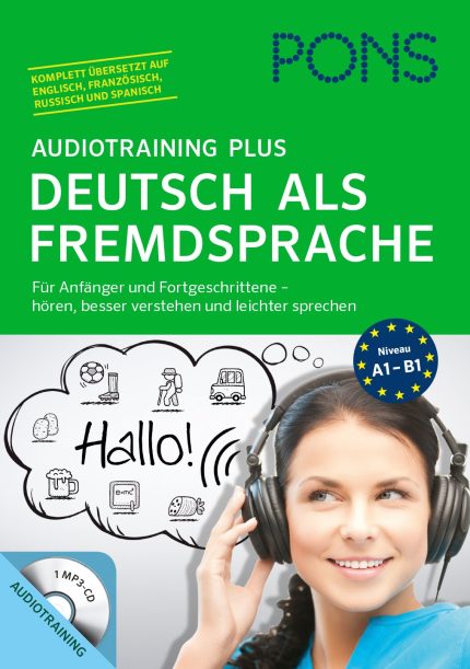 PONS Audiotraining Plus Deutsch als Fremdsprache + 1 MP3-CD