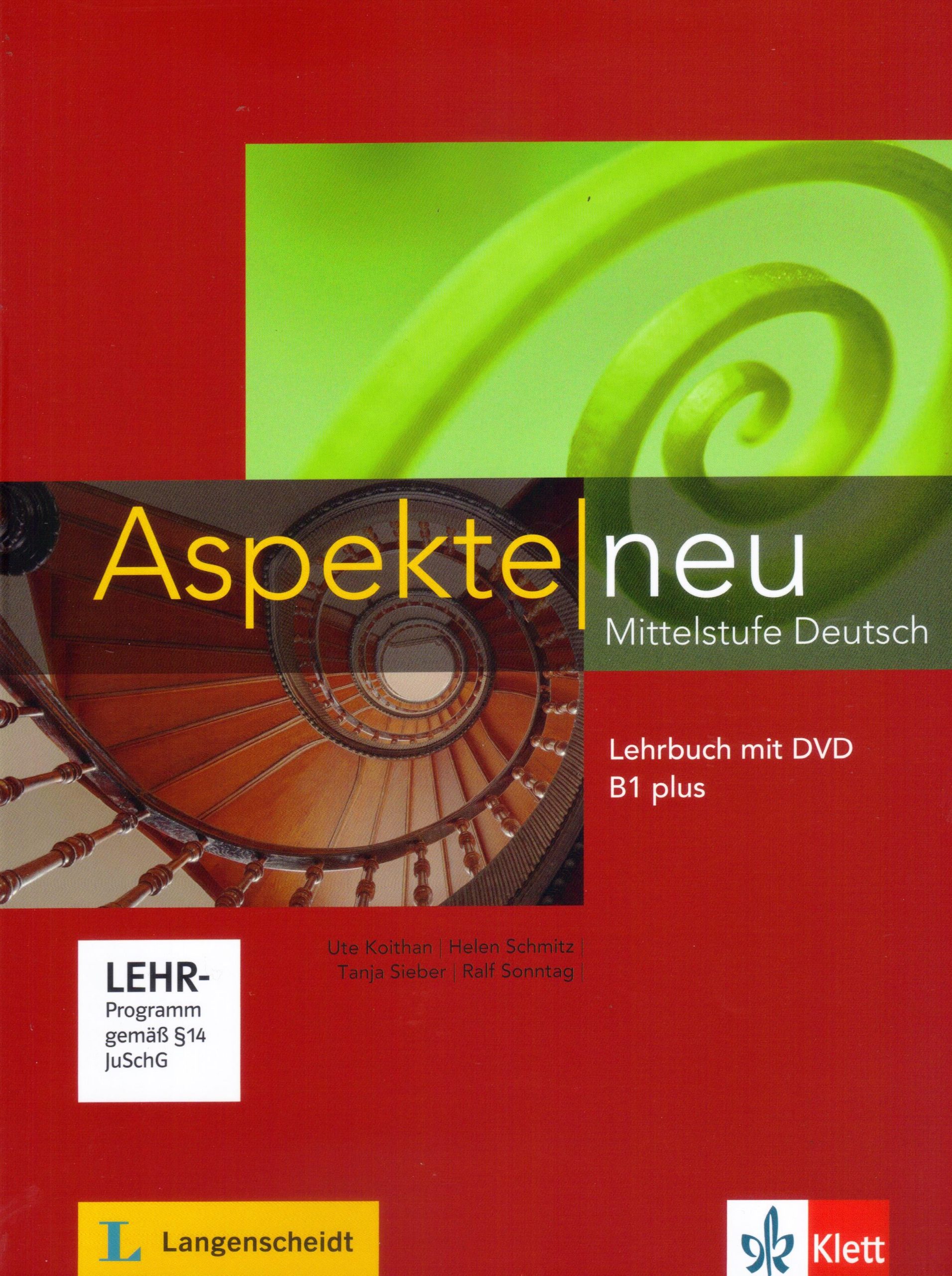Aspekte neu B1 plus Lehrbuch mit DVD
