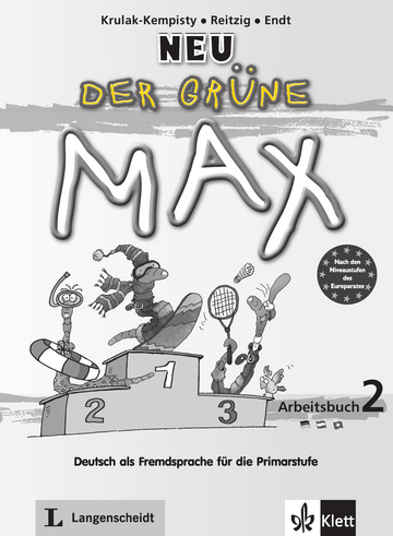 DER GRUENE MAX 2 ARBEITSBUCH + CD NEU
