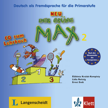 DER GRUENE MAX 2 CD LEHRBUCH NEU