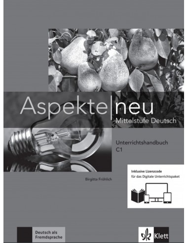 Aspekte neu C1, Unterrichtshandbuch inklusive Lizenzcode fur das Digitale Unterrichtspaket - Media Bundle