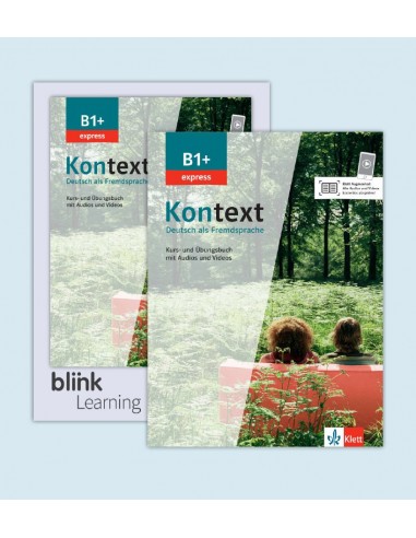 Kontext B1+ express, Media Bundle Kurs- und Ubungsbuch mit Audios und Videos inklusive BlinkLearning Lizenzcode