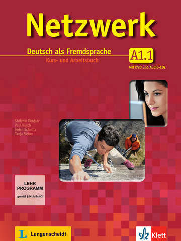 Netzwerk A1.1 Kursbuch und Arbeitsbuch mit DVD und 2 Audio-CDs