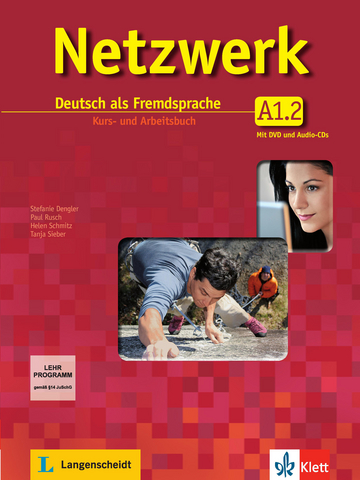 Netzwerk A1.2 Kursbuch und Arbeitsbuch mit DVD und 2 Audio-CDs