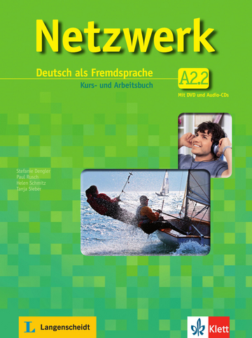 Netzwerk A2.2  Kursbuch und Arbeitsbuchmit DVD und 2 Audio-CDs