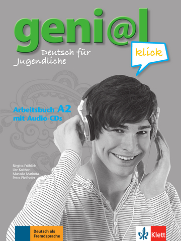 Geni@l klick A2 Arbeitsbuch + mit 2 Audio CDs