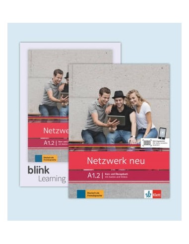 Netzwerk neu A1.1 - Media Bundle: Kurs- Ubungsbuch mit Audios/Videos + Lizenzcode BlinkLearning mit LMS (Lernende, 1 Jahr)