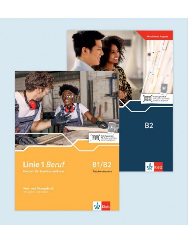 Linie 1 Beruf B1/B2 und B2 Paket aus Linie 1 Beruf B1/B2 Bruckenelement und Linie 1 Beruf B2