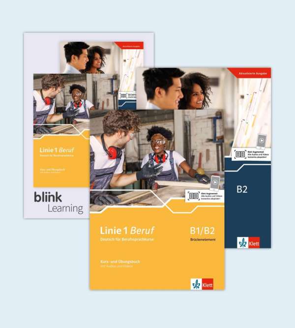 Linie 1 Beruf B1/B2 und B2 - Media Bundle. Kurs- und Ubungsbucher zu B1/B2 und B2 mit Audios/Videos inclusive Lizenzcode