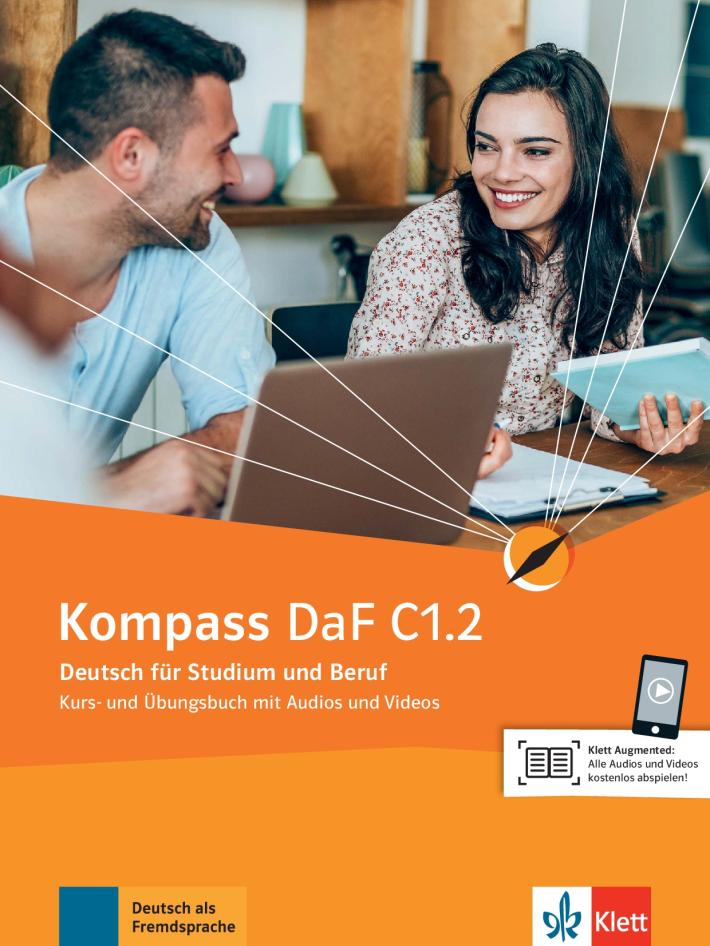 Kompass DaF C1.2 Kurs- und Ubungsbuch mit Audios und Videos Online