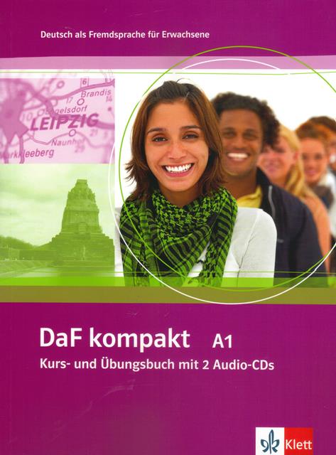 DaF kompakt A1 Kursbuch und Ubungsbuch + 2 Audio-CDs