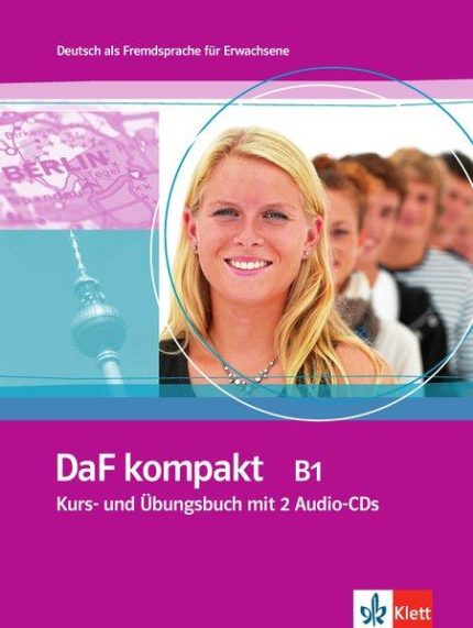 DaF kompakt B1 Kursbuch und Ubungsbuch + 2 Audio-CDs