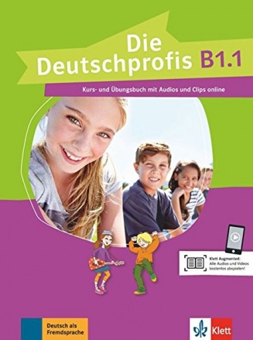 Die Deutschprofis B1.1 Kurs- und Ubungsbuch mit Audios und Clips online