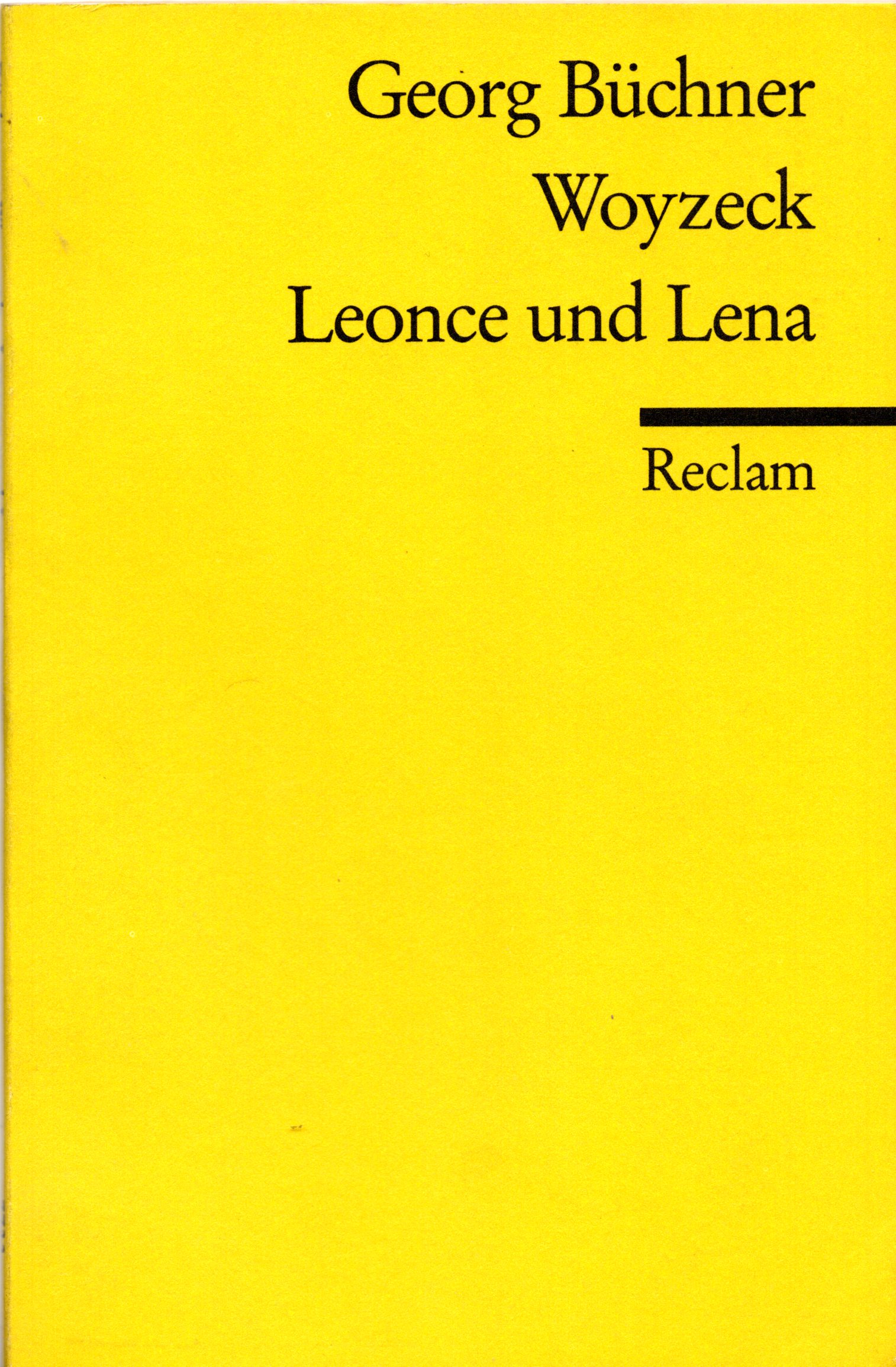 Woyzek / Leonce und Lena