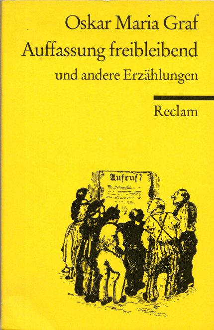 Auffassung Freibleibend und Andere Erzahlungen