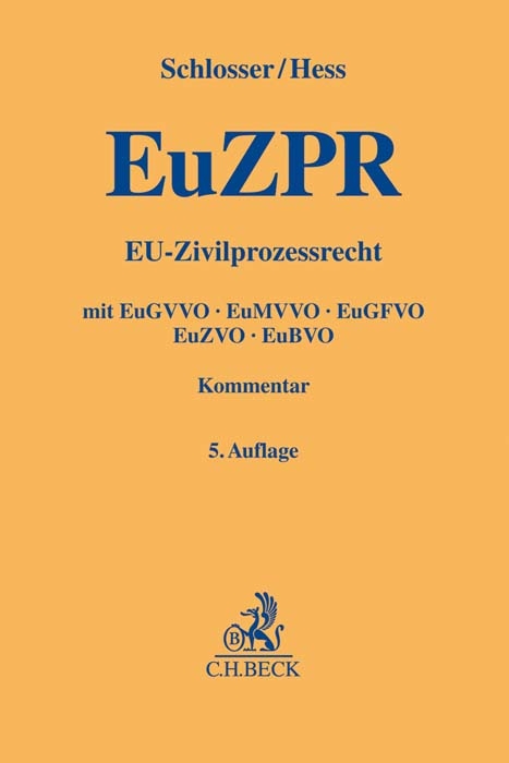 EU-Zivilprozessrecht 5.Auflage