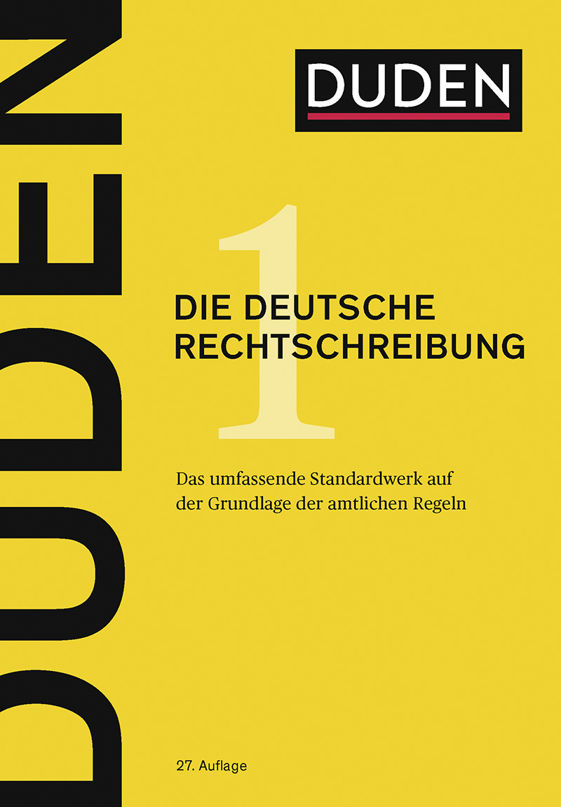 Duden 1 Die deutsche Rechtschreibung