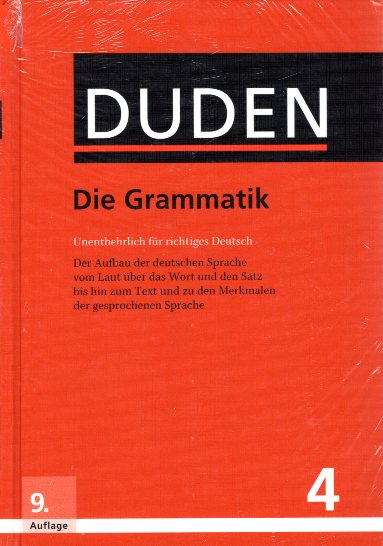 DUDEN 4 DIE GRAMMATIK