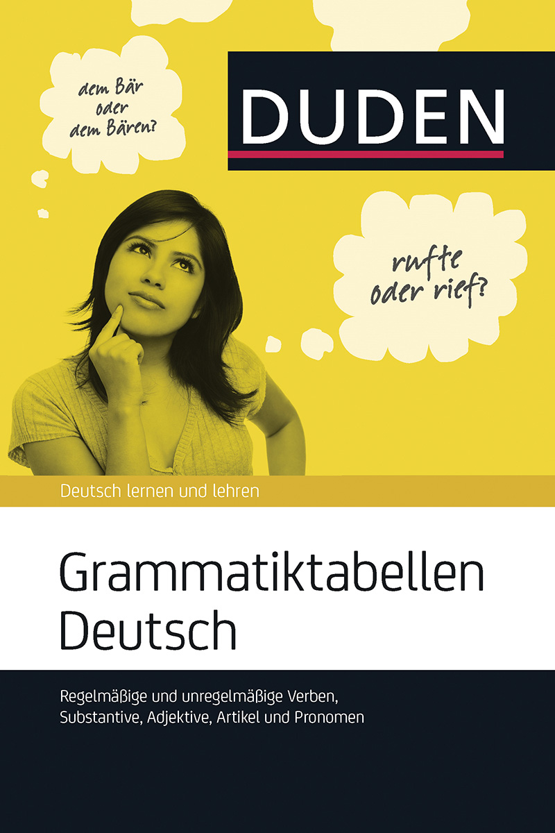 Duden Grammatiktabellen Deutsch A1-C2
