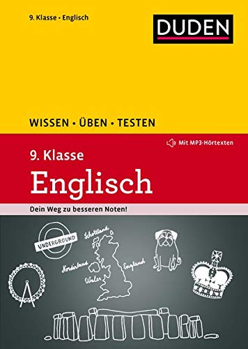 Wissen - Uben - Testen: Englisch 9. Klasse: Mit MP3-Download