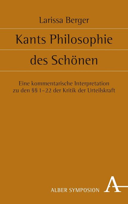 Kants Philosophie Des Schonen