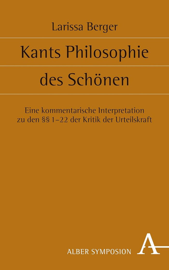 Kants Philosophie Des Schonen Kants Philosophie Des Schonen