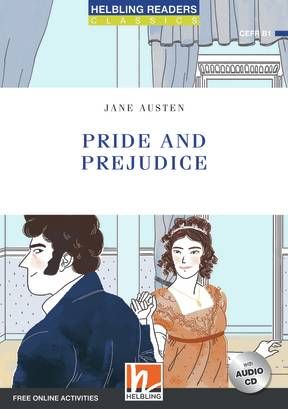 Pride and Prejudice - Reader + Audio CD + e-zone New Edition (Blue Series Level 5)