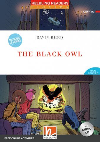 The Black Owl -Reader + Audio CD + e-zone (Red Series 3)