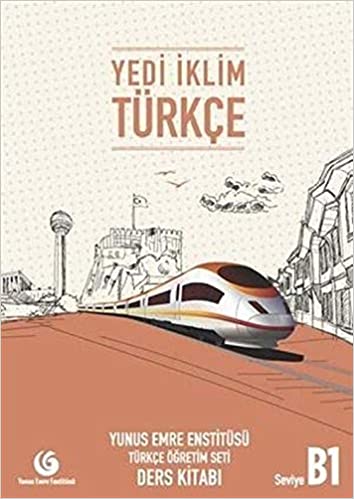 Yedi Iklim Turkce B1 set Ders Kitabi + Calisma Kitabi + QR Audio Files