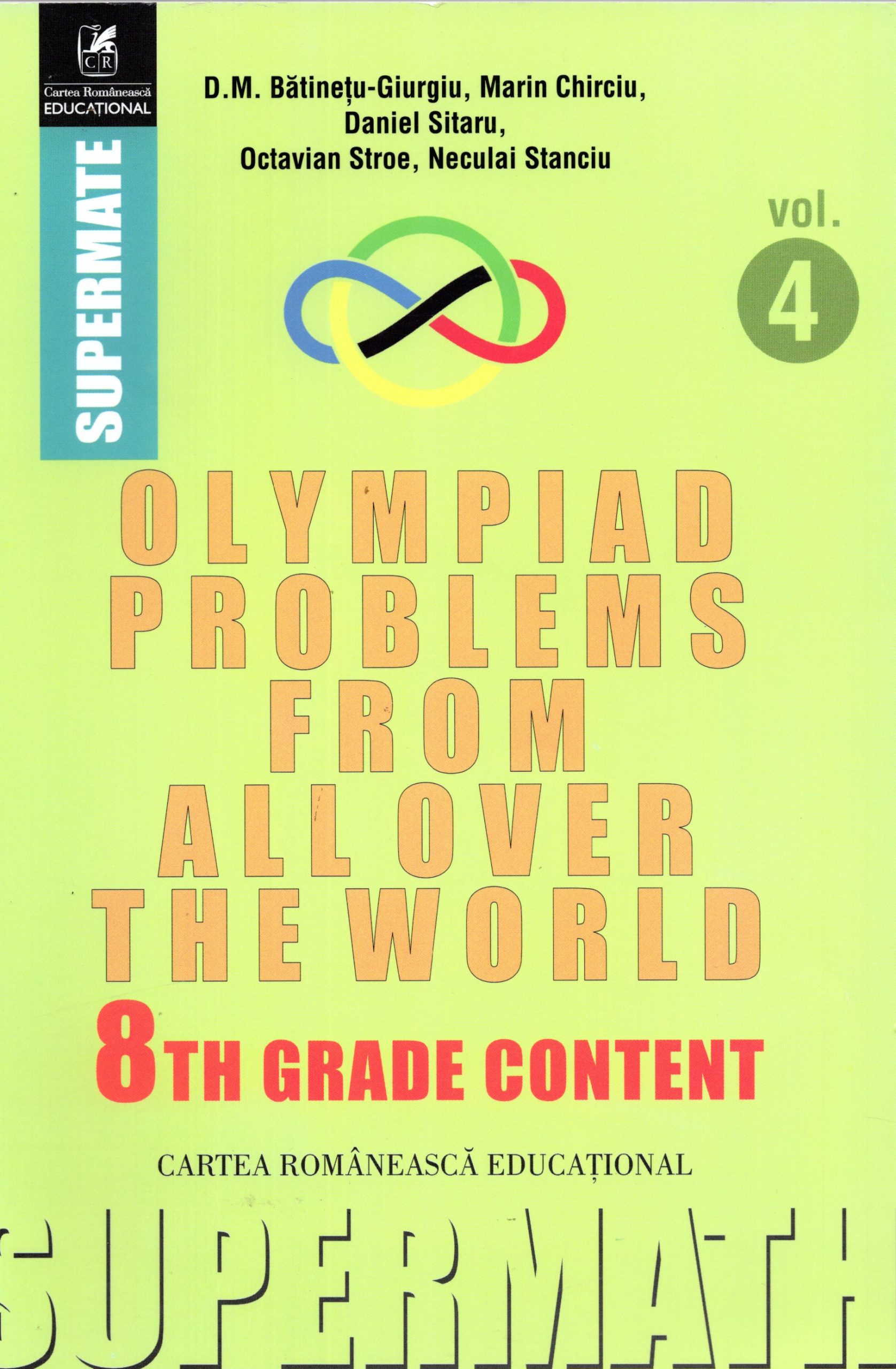 Οlympiad Problems from All Over the World - 8th Grade Content Vol.4